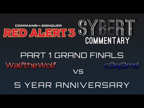 WalftheWolf[A] vs c9q9md[A] - P1 5 Year 1v1 Finals Bo7 - Red Alert 3