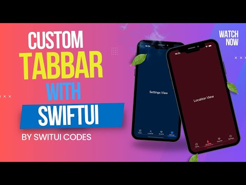 Custom Tab Bar in SwiftUI - Build a Custom iOS Tab Bar from Scratch