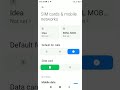 Redmi SIM card and Mobile Network settings | Data roaming - International roaming settings | #redmi