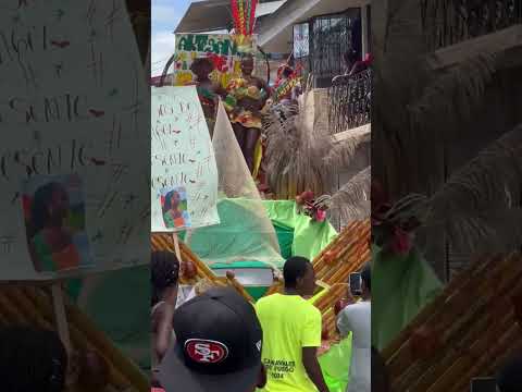 Desfile De Carrozas Carnaval Del Fuego 2024 💛🖤Magüí Payan Nariño, Colombia