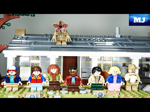 LEGO STRANGER THINGS The Upside Down #strangerthings #milliebobbybrown #finnwolfhard #lego75810