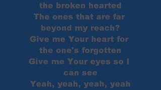 Give Me Your Eyes by Brandon Heath with lyrics