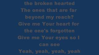 Give Me Your Eyes by Brandon Heath with lyrics