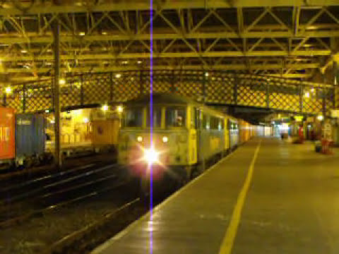 Freightliner 90046, Direct Rail Services 66413 and Freightliner 86610 and 86613 at Carlisle