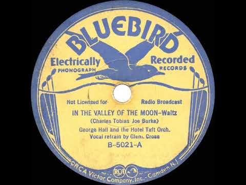 1933 HITS ARCHIVE: In The Valley Of The Moon - George Hall (Glenn Cross, vocal)