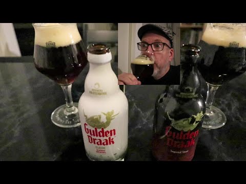Gulden Draak (Golden Dragon), the Classic and the Imperial Stout | Belgian Beer | Jan Tom Yam
