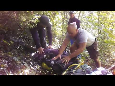 Ausbildung Trekking Guide GAE 2018: Notbiwak im steilen Hang