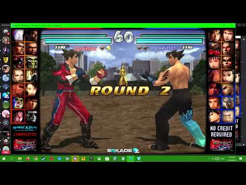 Devilster vs Devaizter TEKKEN Tag Tournament Arcade MAME Online Match