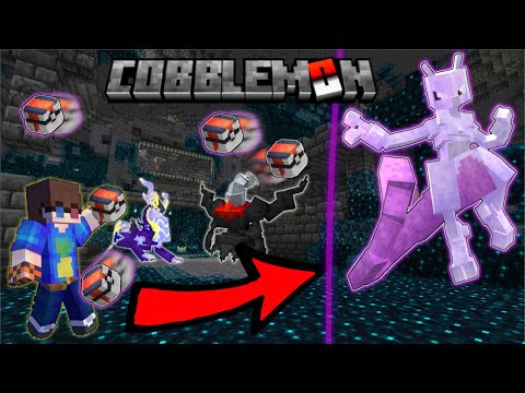 How to Find and Capture MEWTWO in Minecraft Cobblemon Pixelmon