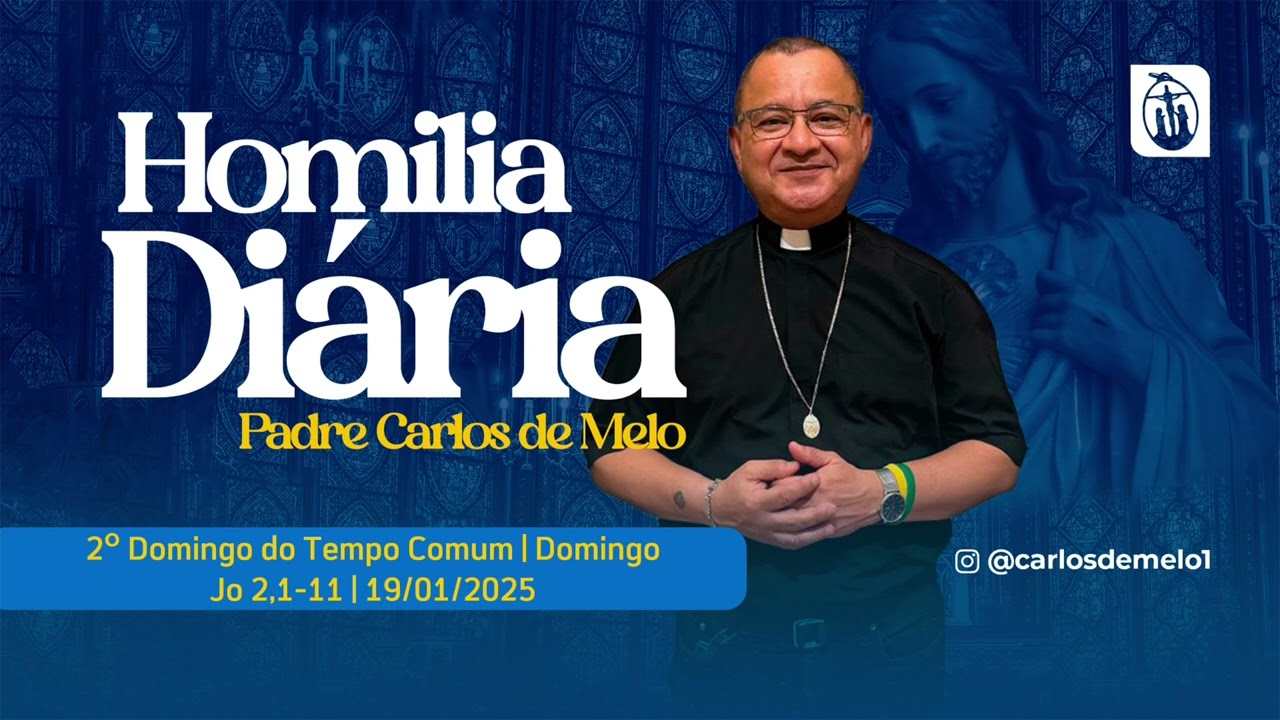 Homilia Diária | 2º Domingo do Tempo Comum | Domingo | Jo 2,1-11 - Padre Carlos
