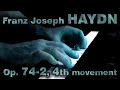 Franz Joseph HAYDN: Allegro (String Quartet No. 58, 4th movement, Hob III:73)