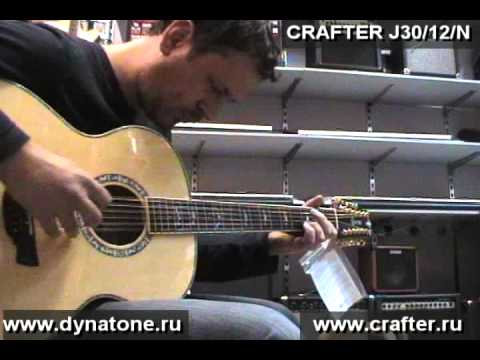 Акустическая 12-струнная  гитара CRAFTER J30 12N