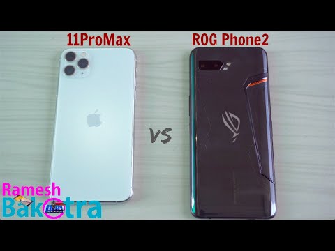 iPhone 11 Pro Max vs Asus ROG Phone 2 SpeedTest and Camera Comparison