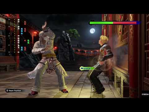 Lau Wall Combo VF5US VF5es 131 Damage