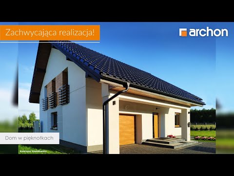 Dom w pięknotkach – Zachwycająca realizacja I ARCHON+ Projekty Domów
