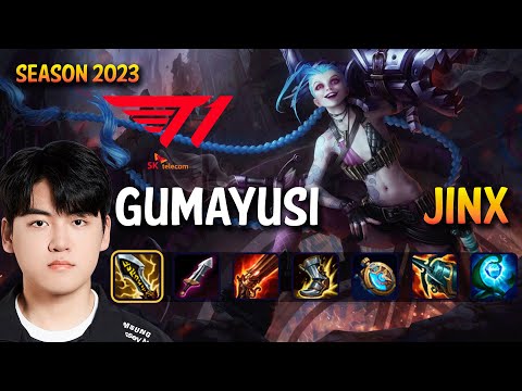 T1 Gumayusi JINX vs XAYAH ADC - Patch 13.21 KR Ranked