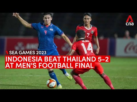 SEA Games: Indonesia beat Thailand 5-2 in drama-filled football final | Goal highlights