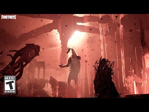 Peely Escapes from Upside Down | Running Up That Hill | Fortnite Stranger Things