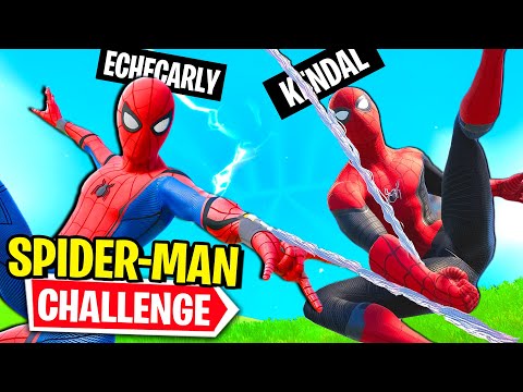PROVIAMO LA SFIDA DI SPIDERMAN SU FORTNITE