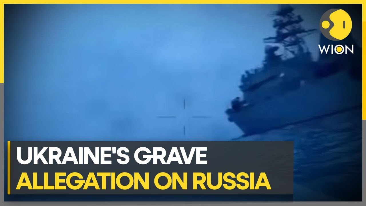 Russia-Ukraine war: Kyiv releases video claiming attacks on Russian ship | English News | WION