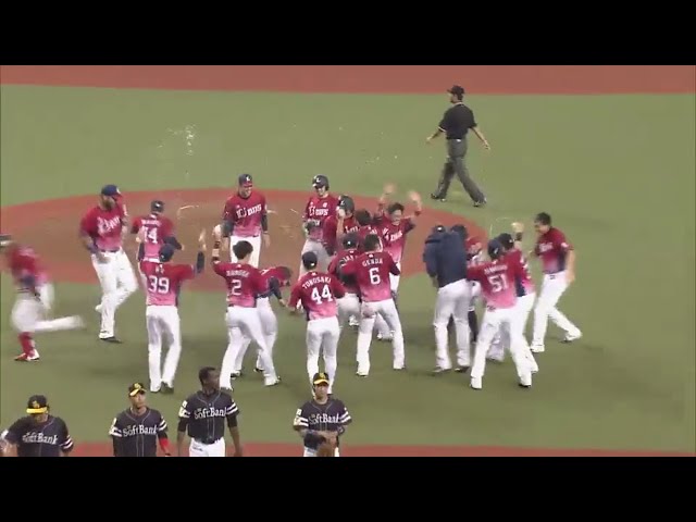 【10回裏】ライオンズ・栗山がしっかり見切ってサヨナラ勝利!! 2017/9/17 L-H