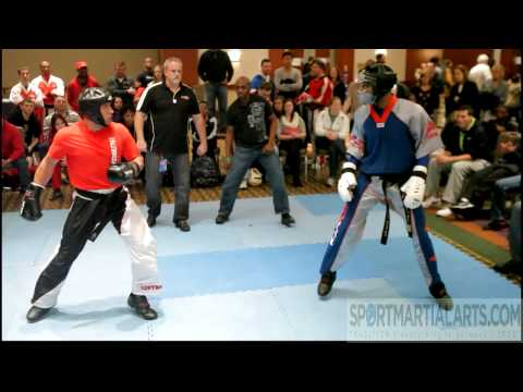 Samuel Gagnon v Troy Binns - 2013 AKA Grand Nationals - Men's Team Sparring