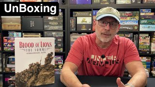 TDG: Blood of Lions: The Somme - 4th British Army Sector: July 1916 unboxing with Ray