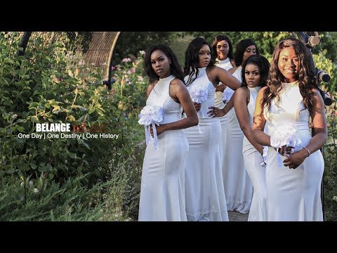 LES GARCONS ET FILLES D'HONNEUR DANSENT LA DANSE DE DAVID