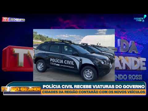 POLÍCIA CIVIL RECEBE VIATURAS DO GOVERNO