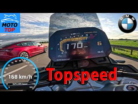 Thumbnail for BMW F450GS - TOPSPEED on AUTOBAHN - GPS 170 km/h by BMW F450GS