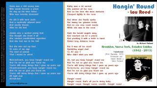 Hangin&#39; Round - Lou Reed