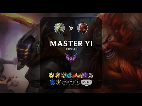 Master Yi Jungle vs Gragas - EUW Master Patch 13.3