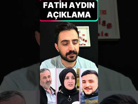 FATİH AYDIN AÇIKLAMA OKLAR YASAKLI MADDE