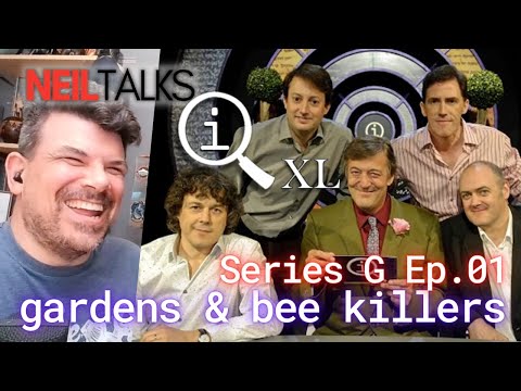 A Canadian watches QI - Reaction QI XL Series G Ep.01 - Gardens & Groceries with David Mitchell