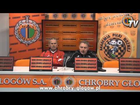 Trenerzy po meczu Chrobry-Jarota (1:1)