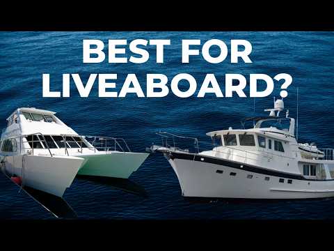 Trawler vs Power Catamaran: Which Is the Better Floating Home?