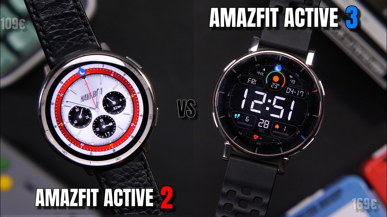 Amazfit Active 3 vs Amazfit Active 2 ⌚ Todas las DIFERENCIAS | Comparativa