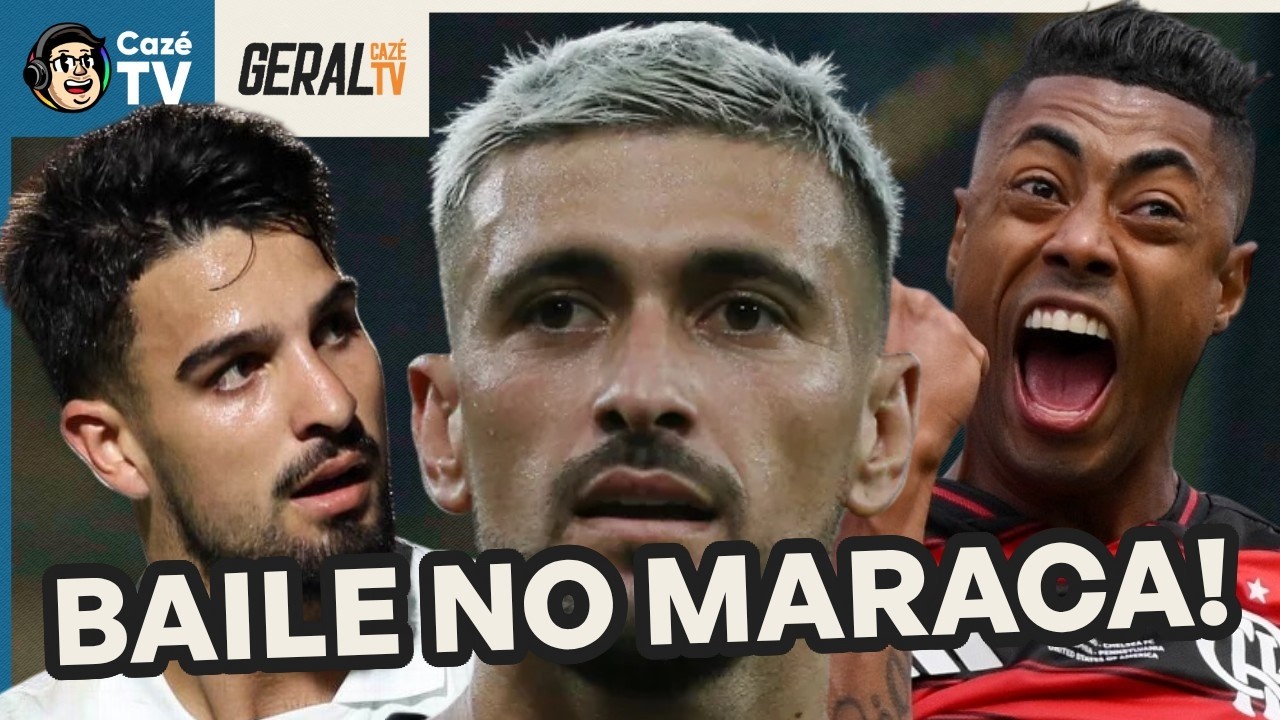 FLAMENGO ATROPELA NO MARACANÃ! PALMEIRAS E GALO GANHAM NO SUFOCO E MAIS! | GERAL CAZÉTV