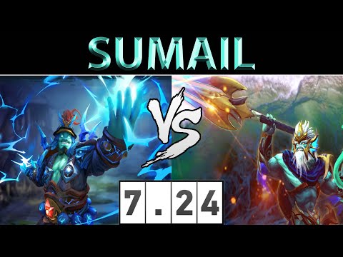 SumaiL [Storm Spirit] vs [Huskar] ► EU Ranked ► Dota 2 7.24