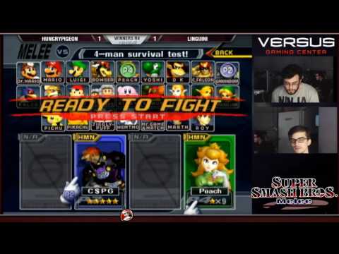 VS Weekly 12/11/16 - Winners R4 - Linguini (Ganondorf) vs Hungry Pigeon (Peach) - Melee