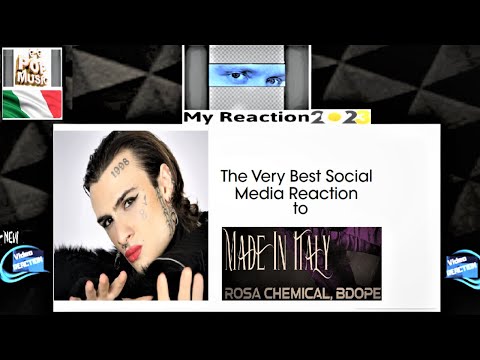 C-C Euro Pop Music Rosa Chemical, Bdope - MADE IN ITALY (Sanremo 2023)