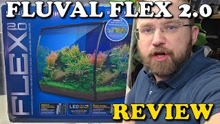 This Curved Fish Tank Just Got Better! | Fluval Flex 2.0 Aqu