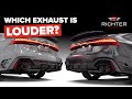 Audi RS Exhaust Options Audi ABT Sportsline RS7 R Richter Automotive
