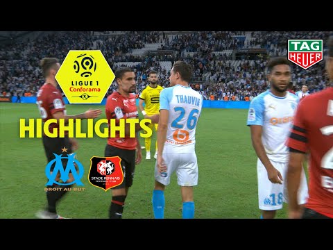 Olympique de Marseille - Stade Rennais FC ( 2-2 ) - Highlights - (OM - SRFC) / 2018-19