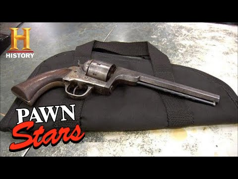 RARE CIVIL WAR PISTOL with an INCREDIBLE Story (Season 8) | Pawn Stars