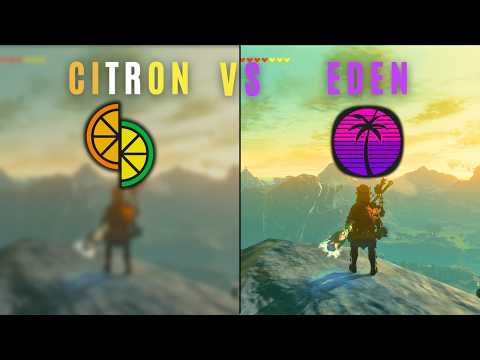 EDEN VS CITRON | PC Comparison Test | Mario, Zelda, Pokemon...