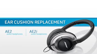 Bose SoundTrue, AE2, and AE2i - Replacing the Ear Cushions