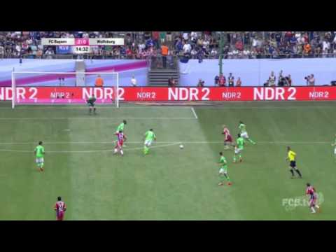TELEKOM CUP 2014 FINALE 3:0 alle Tore FCB gegen Wolfsburg
