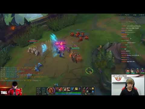 SKT Thal stream Darius, KDA 4/4/6, Jun 04, 2018