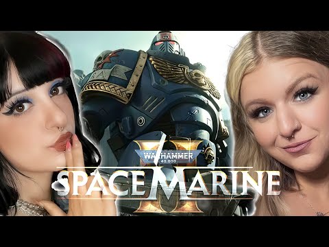SPACE MARINE 2 PLAYTHROUGH | Girls Play | Part 1